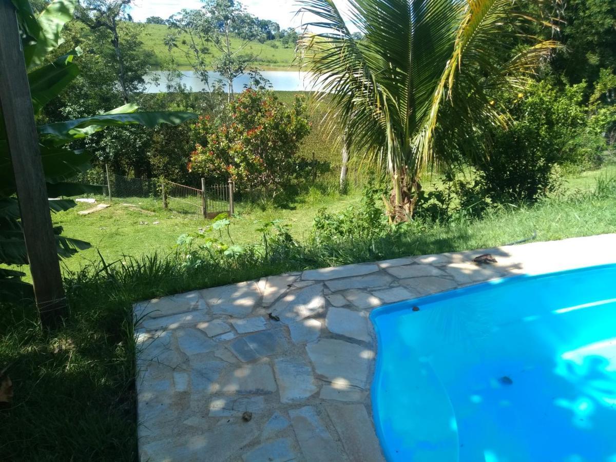 Casa Com Piscina Fundo Pra Represa E Ar Condicionado Casinhabrancadevaranda Ijaci Exterior foto