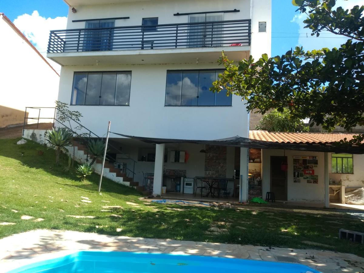 Casa Com Piscina Fundo Pra Represa E Ar Condicionado Casinhabrancadevaranda Ijaci Exterior foto