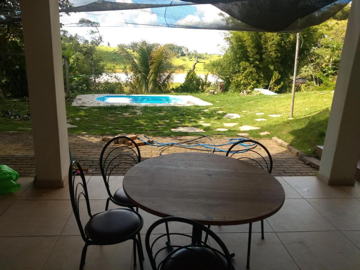 Casa Com Piscina Fundo Pra Represa E Ar Condicionado Casinhabrancadevaranda Ijaci Exterior foto