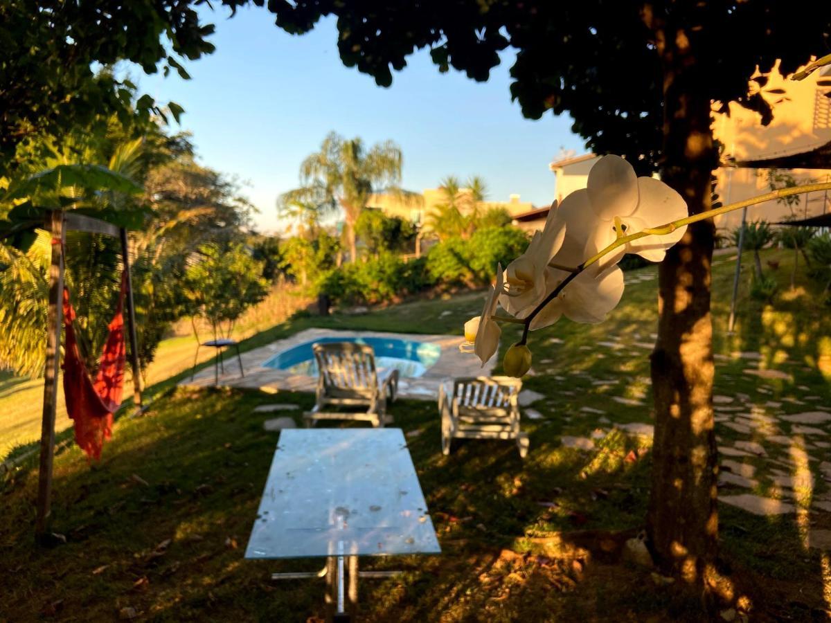 Casa Com Piscina Fundo Pra Represa E Ar Condicionado Casinhabrancadevaranda Ijaci Exterior foto