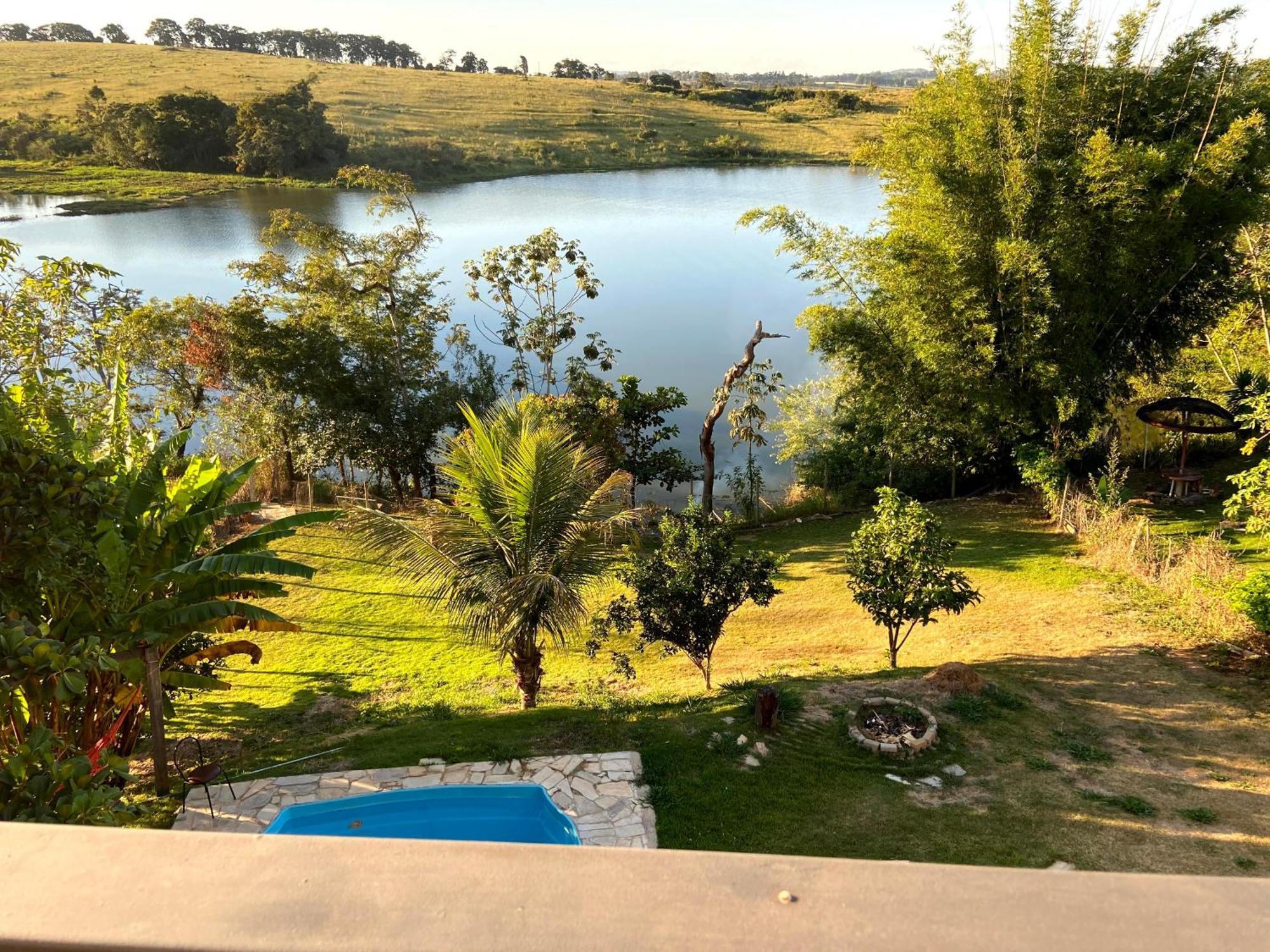Casa Com Piscina Fundo Pra Represa E Ar Condicionado Casinhabrancadevaranda Ijaci Exterior foto