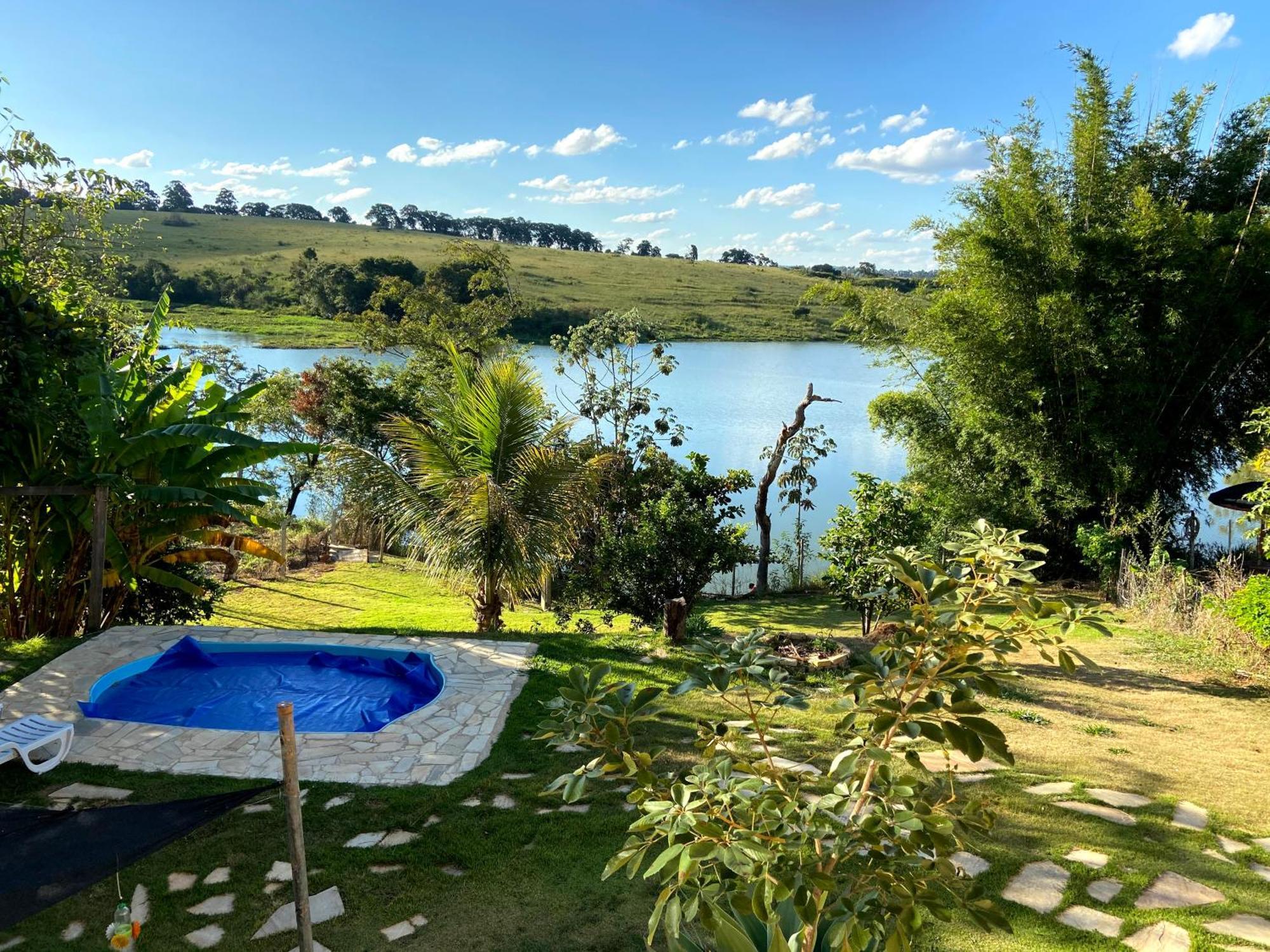 Casa Com Piscina Fundo Pra Represa E Ar Condicionado Casinhabrancadevaranda Ijaci Exterior foto